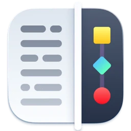 Text Workflow for Mac app icon featuring a stylized letter T layout.
