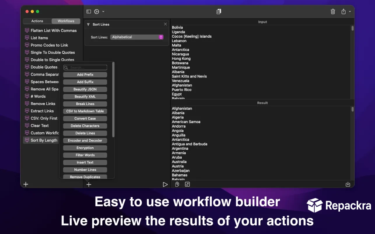 text-workflow-for-mac-alphabetical-line-sorting