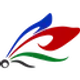 NHV Boot abstract logo graphic featuring blue, red, and green wing design element.