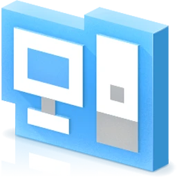 SoftPerfect Network Scanner logo icon showing a stylized globe overlaid with green glowing network nodes and lines.