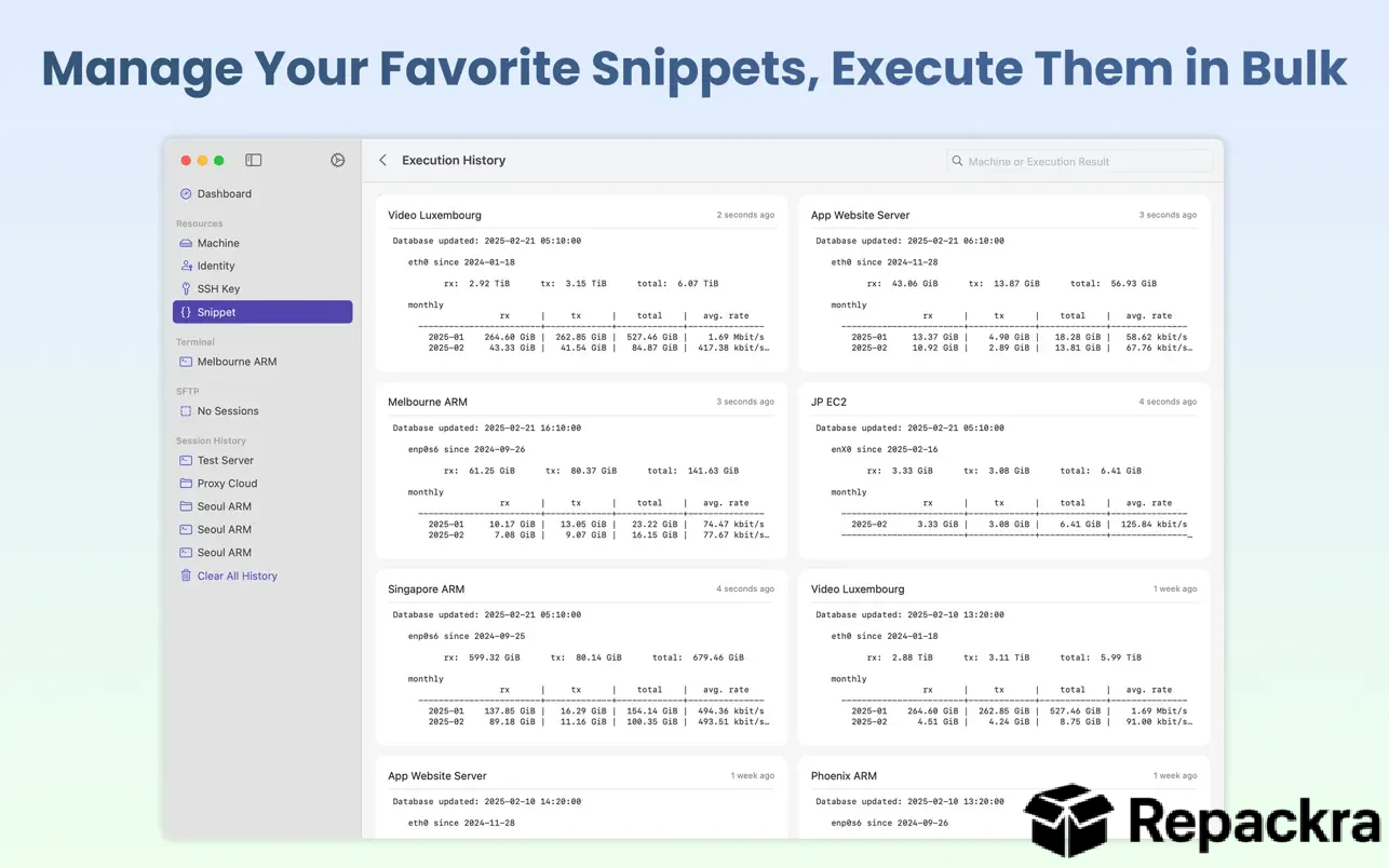 swiftserver-mac-snippet-bulk-execution-history