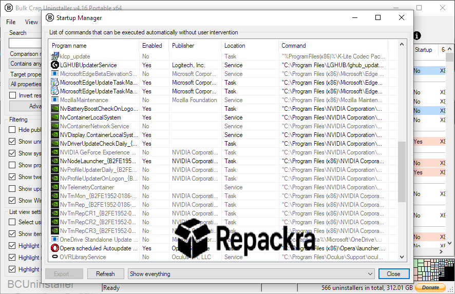 bulk-crap-uninstaller-bcuninstaller-startup-manager-view