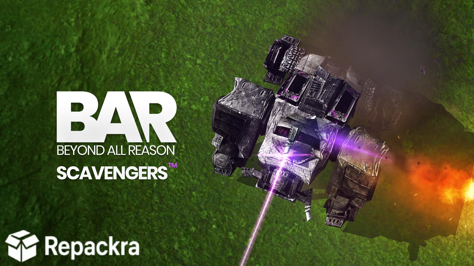 Beyond All Reason BAR Scavengers for PC Game Wallpaper Screenshot