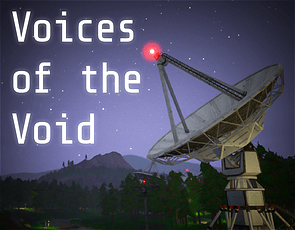 Voices of the Void Video Game Official Cover Art Graphic