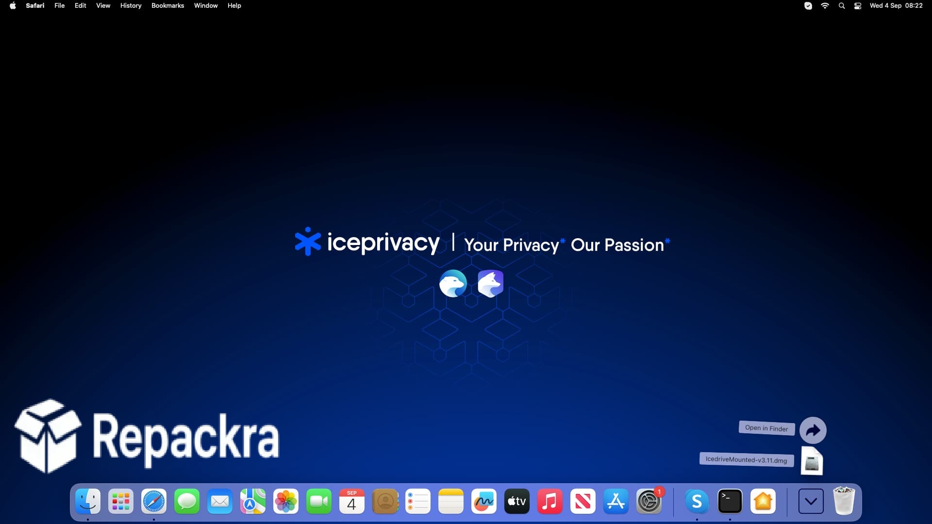 Ice Menu Bar Manager macOS Desktop Interface Setup Screenshot