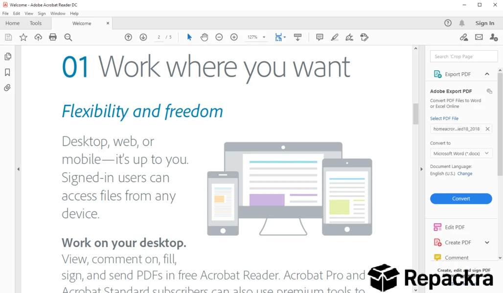 Adobe Acrobat Reader PDF Document Viewer Screenshot