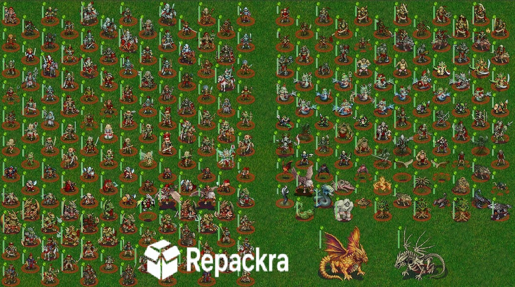 Battle for Wesnoth Character Units Overview Gameplay Screenshot
