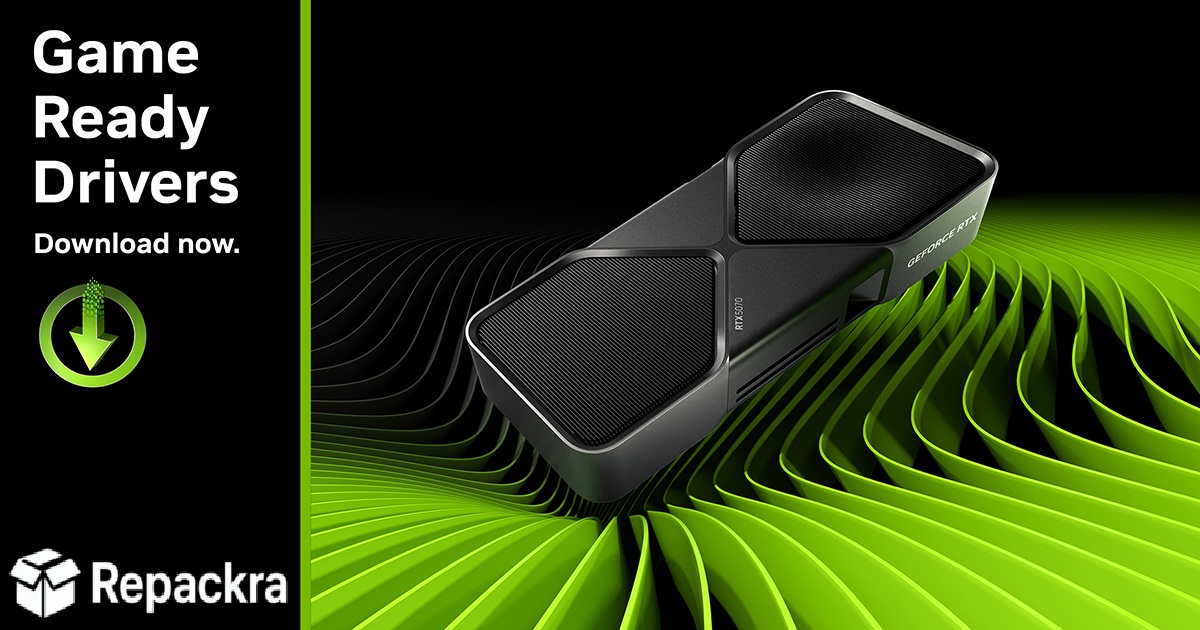 NVIDIA GeForce RTX 5070 Game Ready Driver Official Promotional Banner
