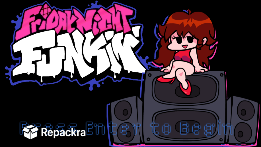Friday Night Funkin Title Screen Girlfriend Interface Screenshot