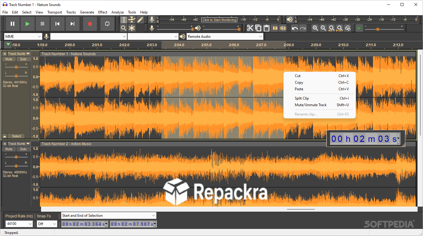 audacity-multitrack-audio-editing-workspace