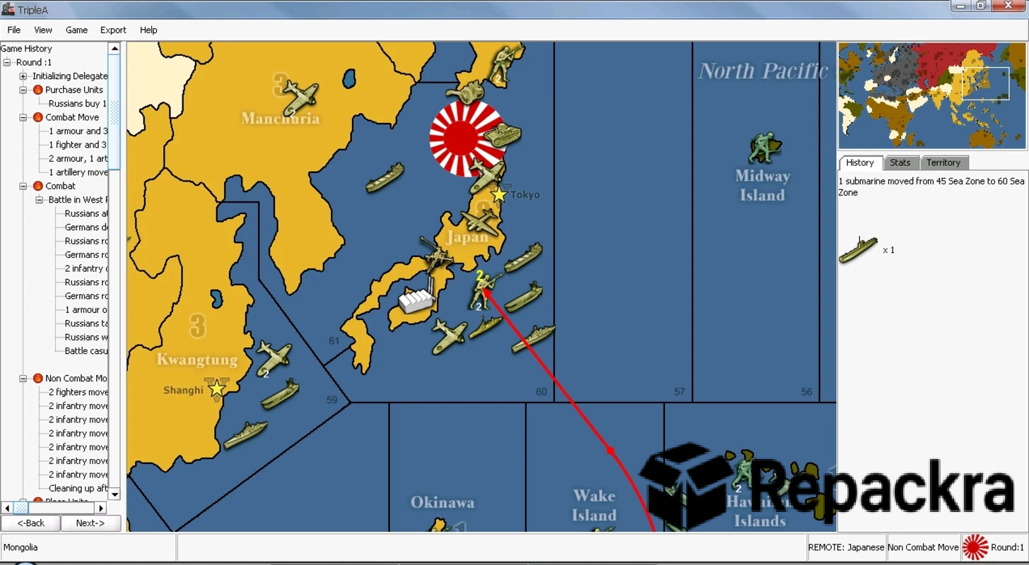 triplea-strategy-game-ww2-pacific-japan-map