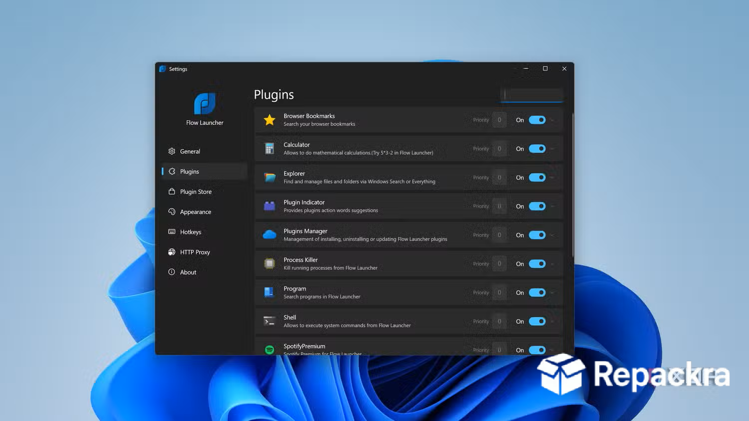 flow-launcher-installed-plugins-list-settings-interface