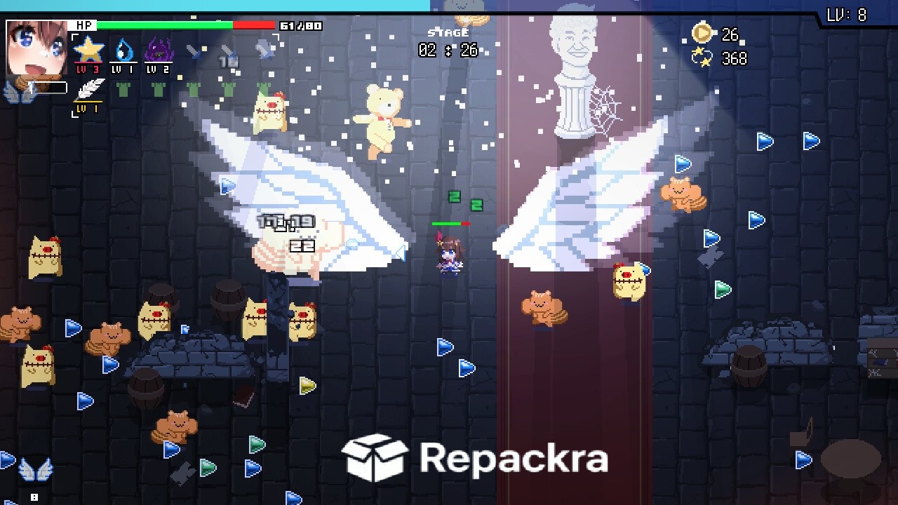 HoloCure Save the Fans Tokino Sora Special Attack Combat Screenshot