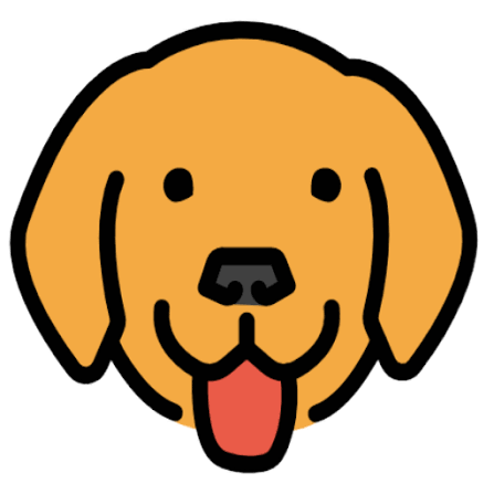 Bruno API Client Golden Retriever Logo Icon
