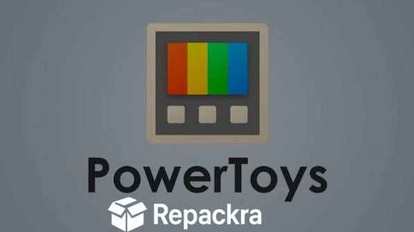 Microsoft PowerToys Windows Utility Logo Banner Graphic