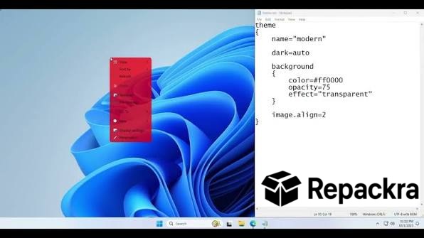 nilesoft-shell-configuration-code-and-custom-red-context-menu