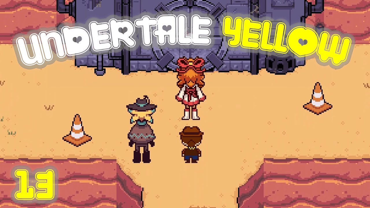 Undertale Yellow Dunes Gameplay Screenshot Featuring Ceroba and Starlo