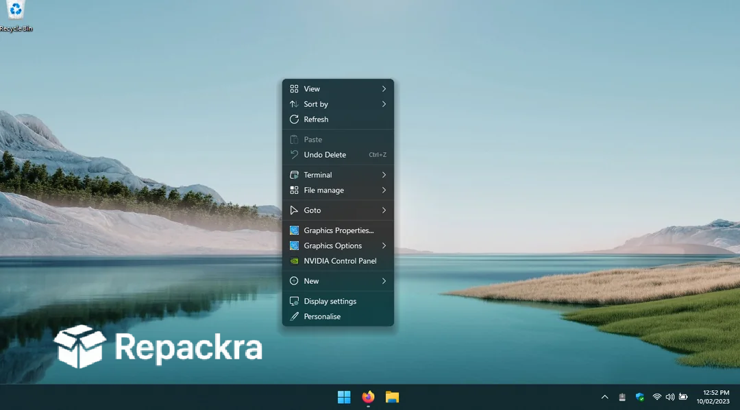 Nilesoft Shell Windows Custom Right Click Context Menu Screenshot