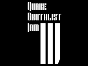 Quake Brutalist Jam 3 Official Event Logo Banner