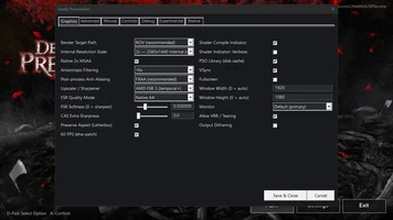 Deadly Premonition Recompilation Configuration Launcher and In-Game Screenshots