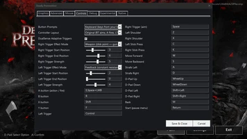 Deadly Premonition Recompilation Configuration Launcher and In-Game Screenshots