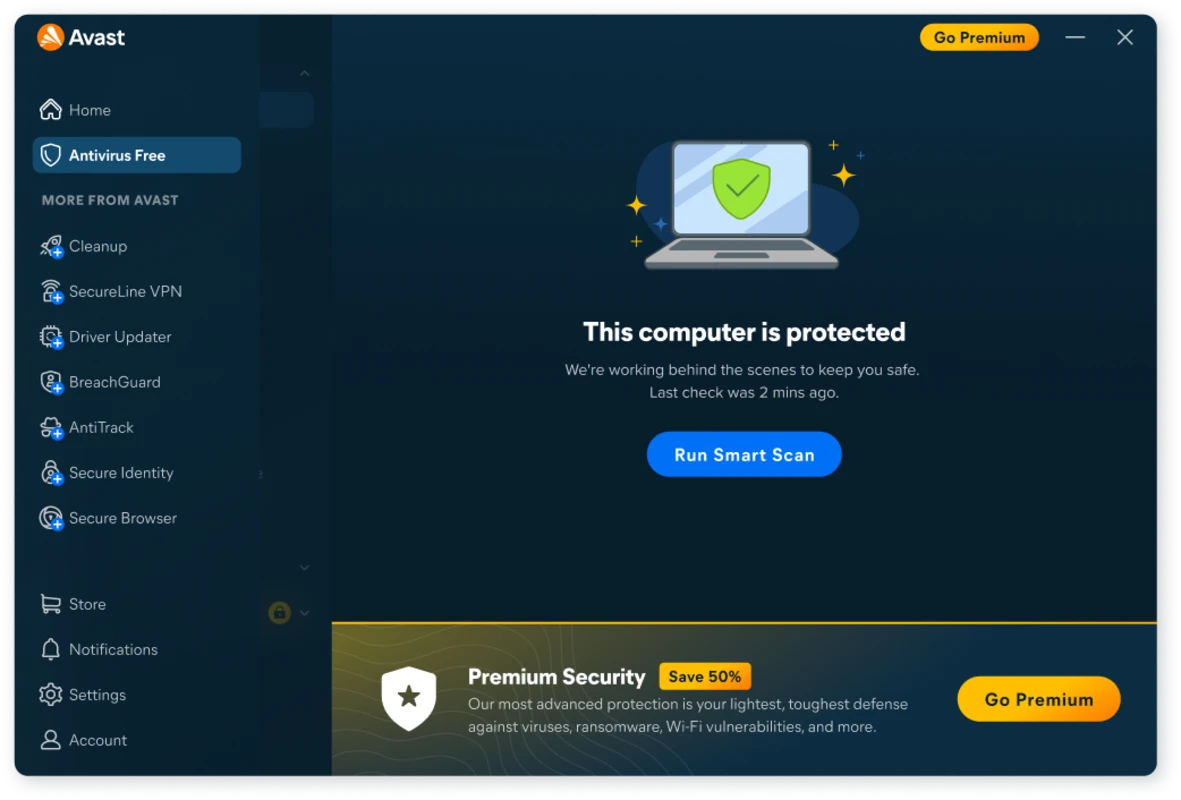Avast Free Antivirus for PC