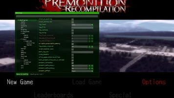 Deadly Premonition Recompilation Configuration Launcher and In-Game Screenshots