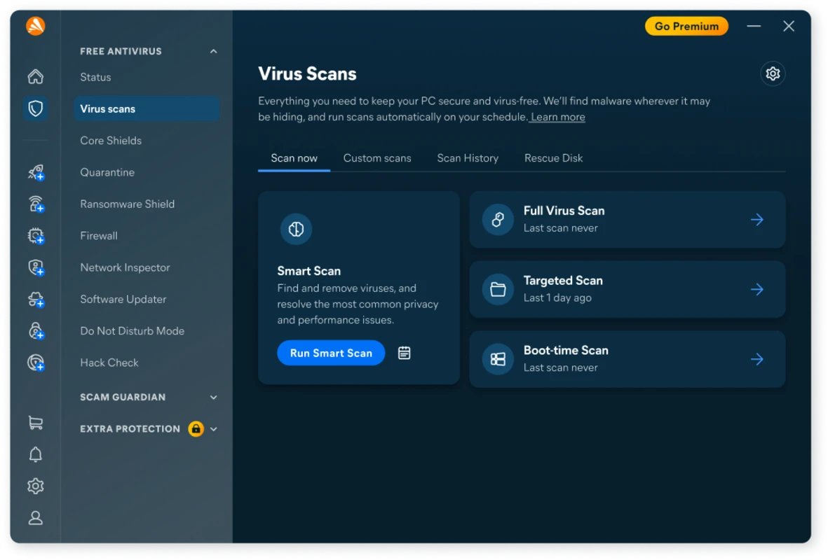 Avast Free Antivirus for PC