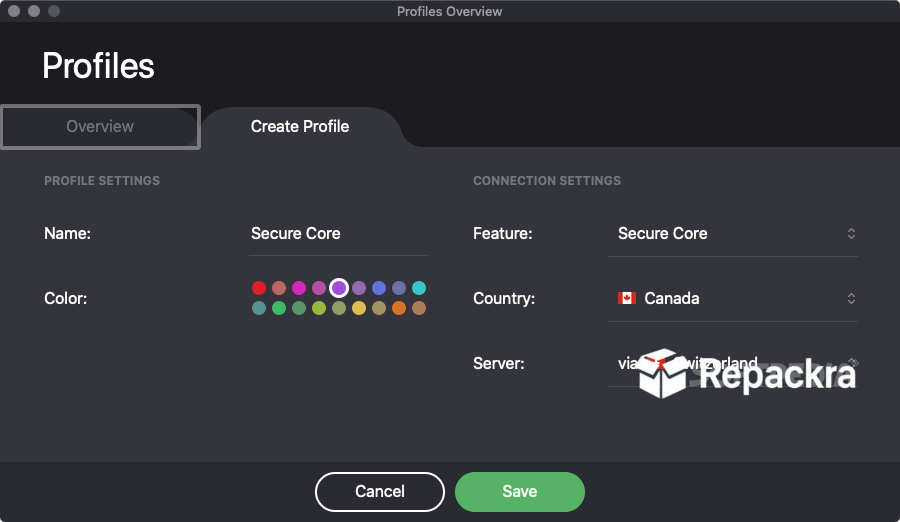 Proton VPN for Mac