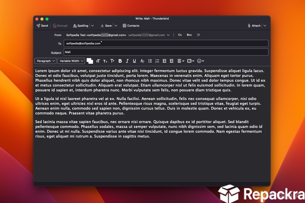Thunderbird for Mac
