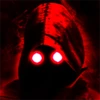 Raincoat Killer Glowing Eyes Avatar Icon from Deadly Premonition
