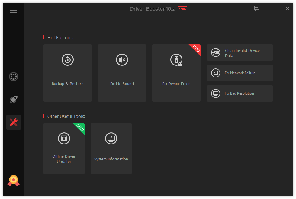 IObit Driver Booster 10.2 User Interface Screenshots Collection
