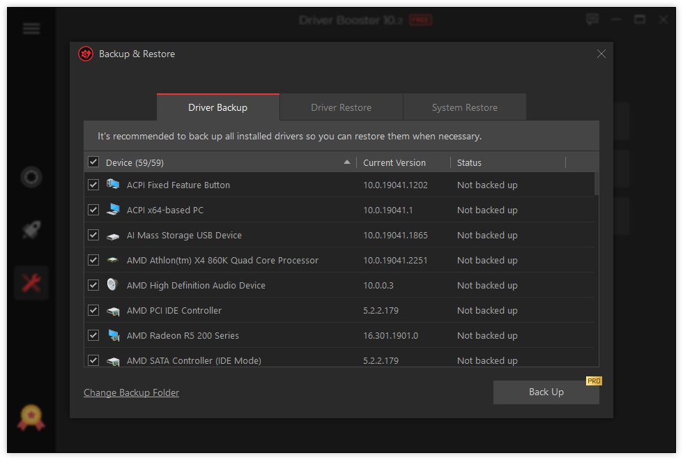IObit Driver Booster 10.2 User Interface Screenshots Collection