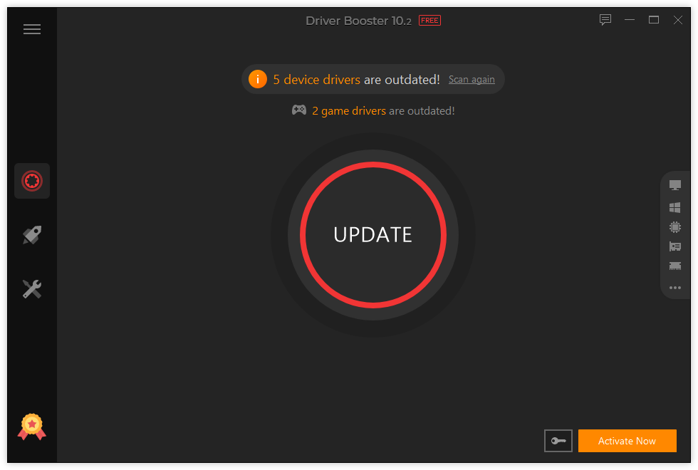 IObit Driver Booster 10.2 User Interface Screenshots Collection