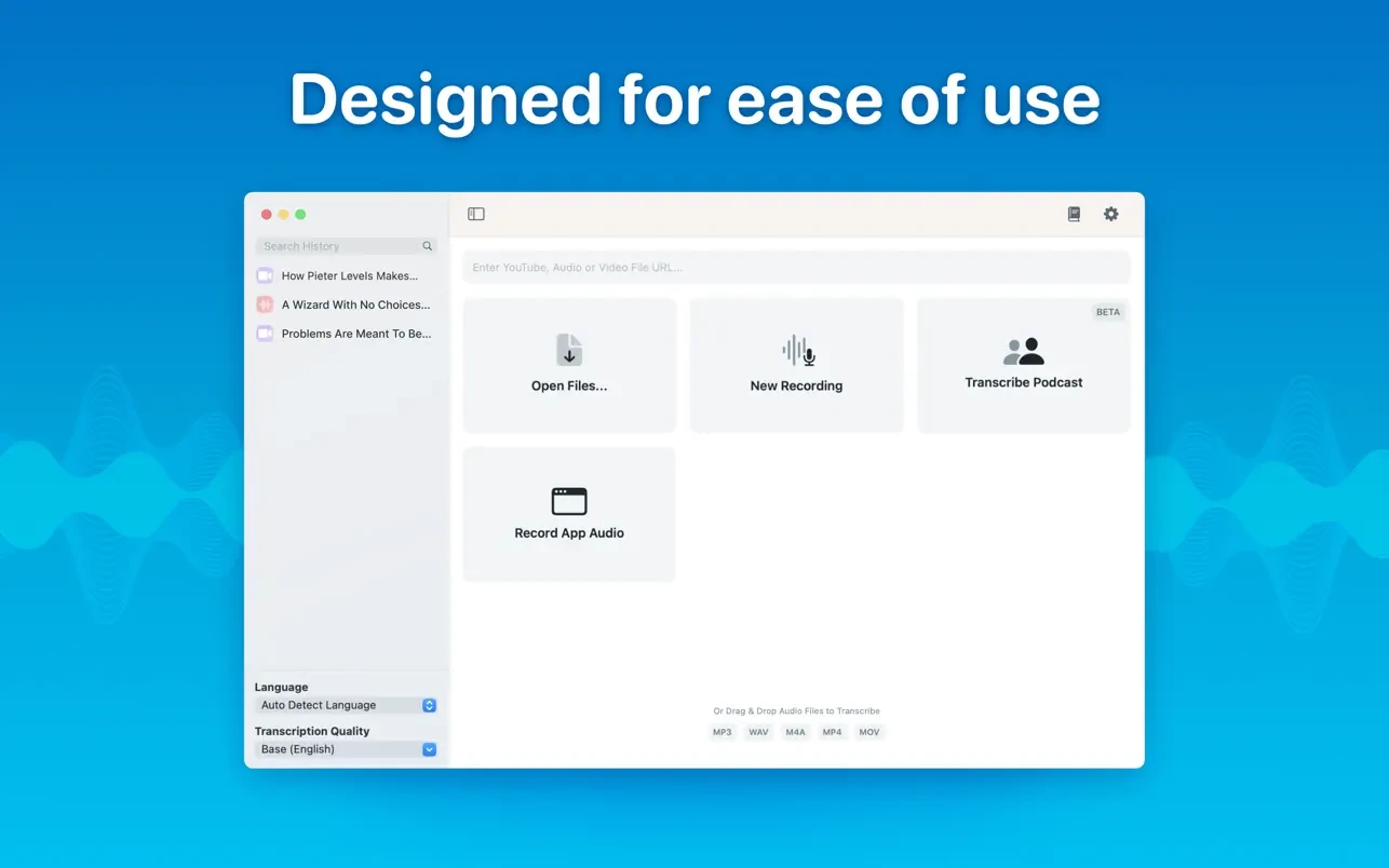 Whisper Transcription for Mac