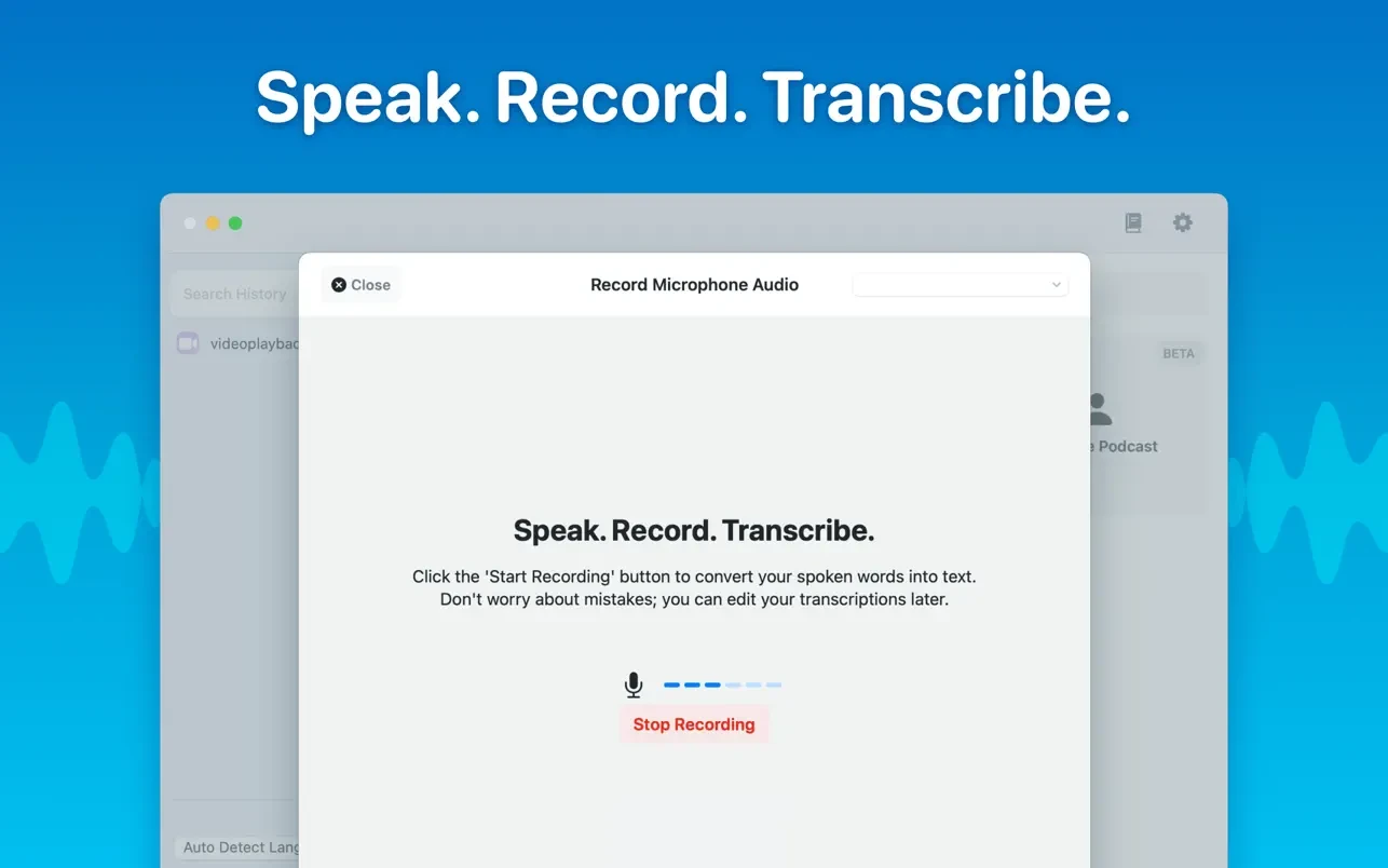 Whisper Transcription for Mac