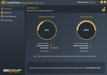 LeakCheck for PC
