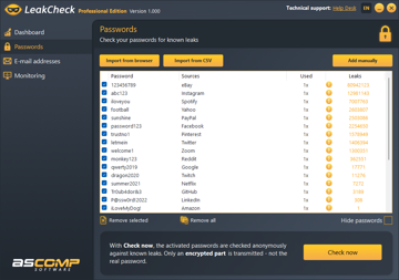 LeakCheck for PC