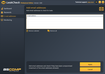LeakCheck for PC